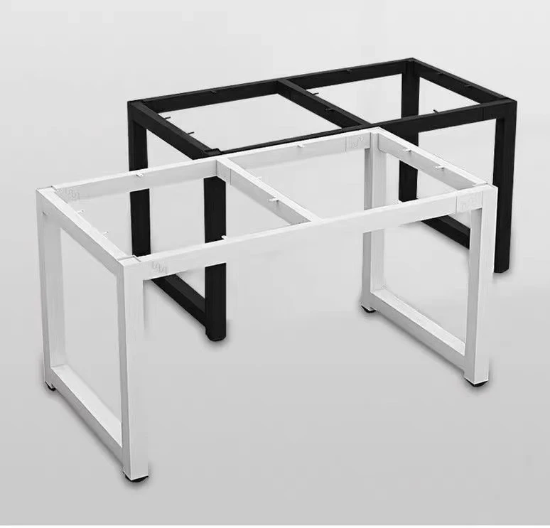 Wrought iron table legs bracket shelf teaching rack metal conference office adjustable rack bar table coffee table d