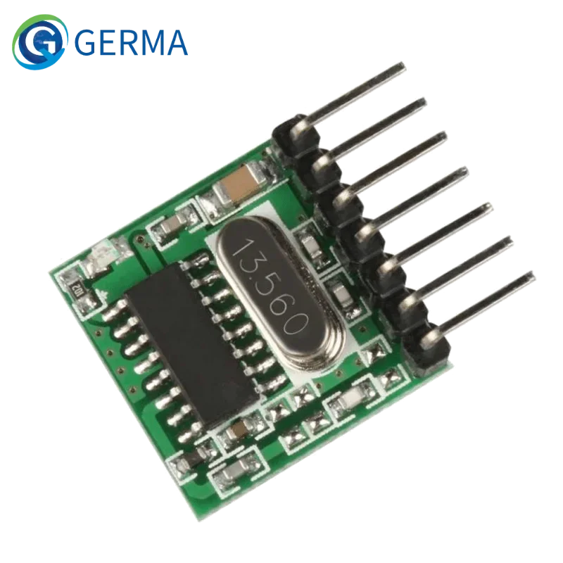 GERMA 5pc 433mhz Wireless Wide Voltage Coding Transmitter For 433 Mhz Remote Controls