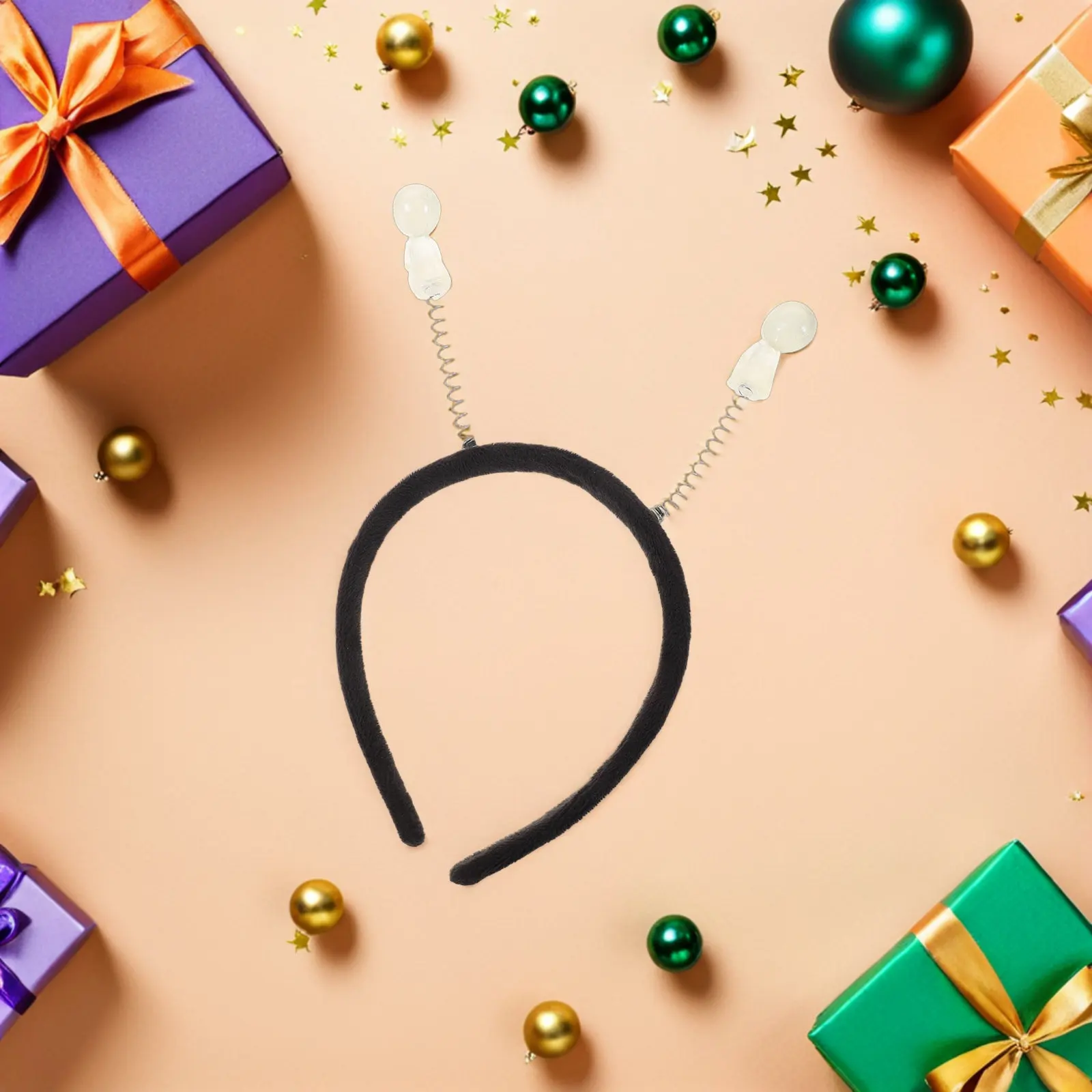 

Glow in The Dark Hair Band Cute Animal Ear Headband Night Light Accessory for Kids Women Party Cosplay