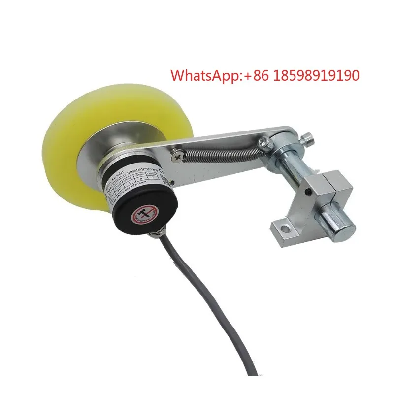 GHW38-06G500BST5-300 wheel encoder 500ppr solid shaft rotary encoder with bracket