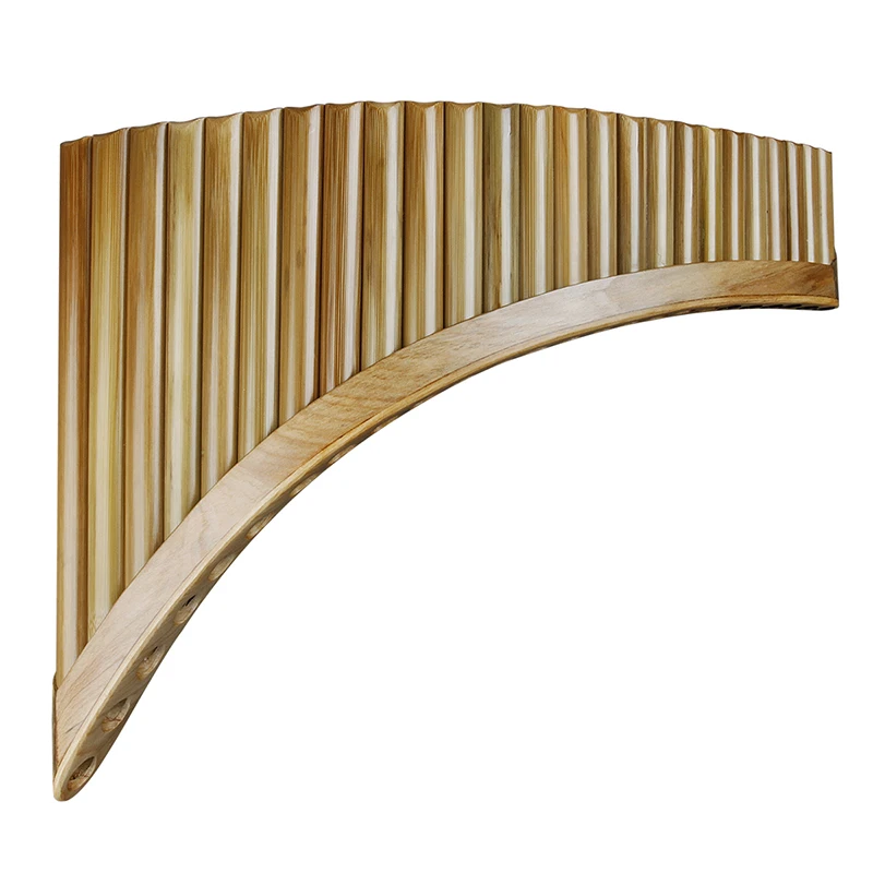 G Key 25 Pipes Pan Flute Chinese Traditional Musical Instrument Pan Pipes Woodwind Instrument Natural Bamboo Pan Flute In G Key