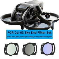 Adjustable Filter for DJI Avata O3 Sky End ND Filter Set Camera Lens Filter Kit for Filter MCUV CPL NDPL Polarizer Accessorie