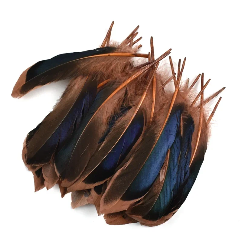 ريش البط الملون للتطريز ريشة طبيعية صائد الأحلام لتقوم بها بنفسك لوازم الحرف اليدوية اكسسوارات الزفاف الديكور #6