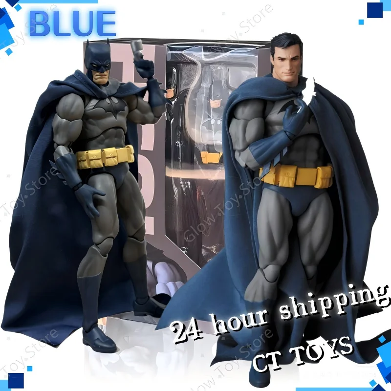 

Новинка! Горячая продажа: Фигурка Бэтмена Mafex 105 (синяя версия) и Black Version (черная версия) от DC. Аниме-фигурка, модель, статуэтка, игрушка, подарок.