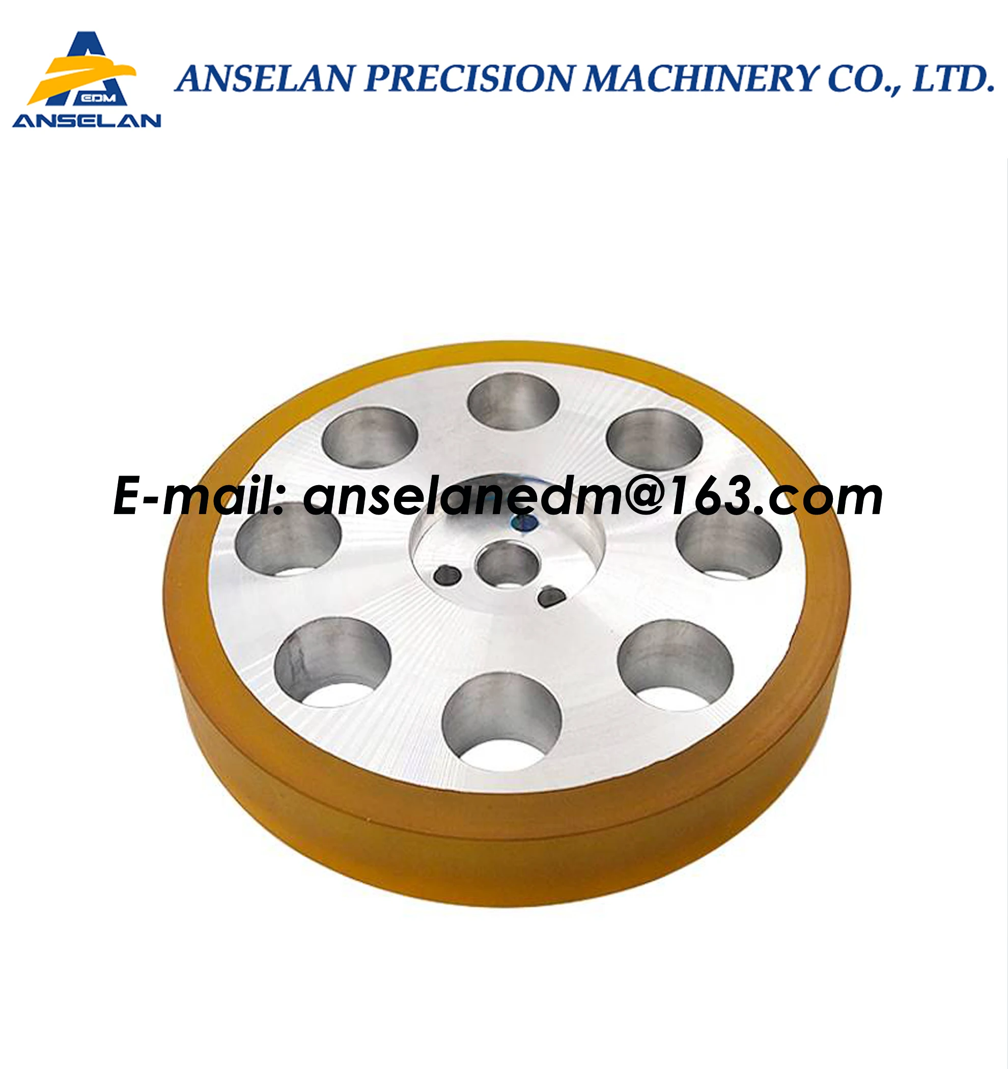 130002082 Charmilles edm Tension Roller C685 Ø160xØ15x22mm for ROBOFIL 190 series machine 130.002.082