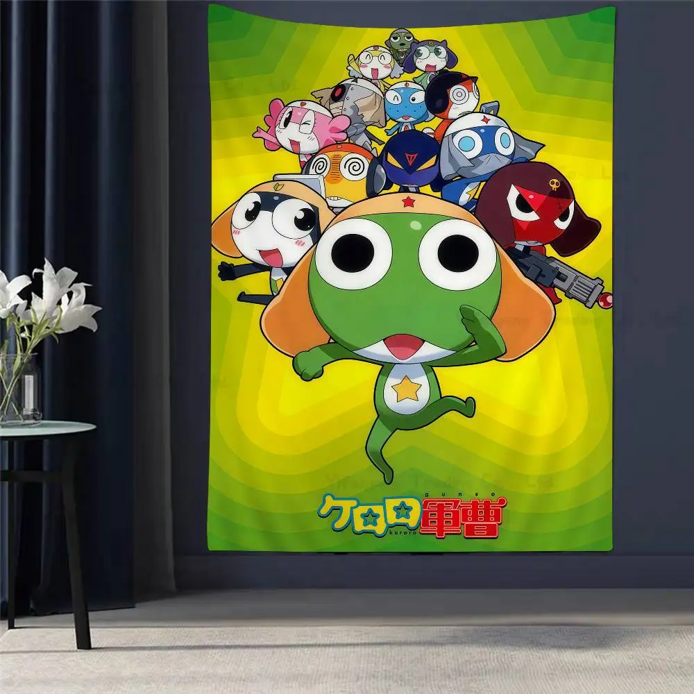 

Keroro Gunsou Frog Hanging Bohemian Tapestry Indian Buddha Wall Decoration Witchcraft Bohemian Hippie Cheap Hippie Wall Hanging