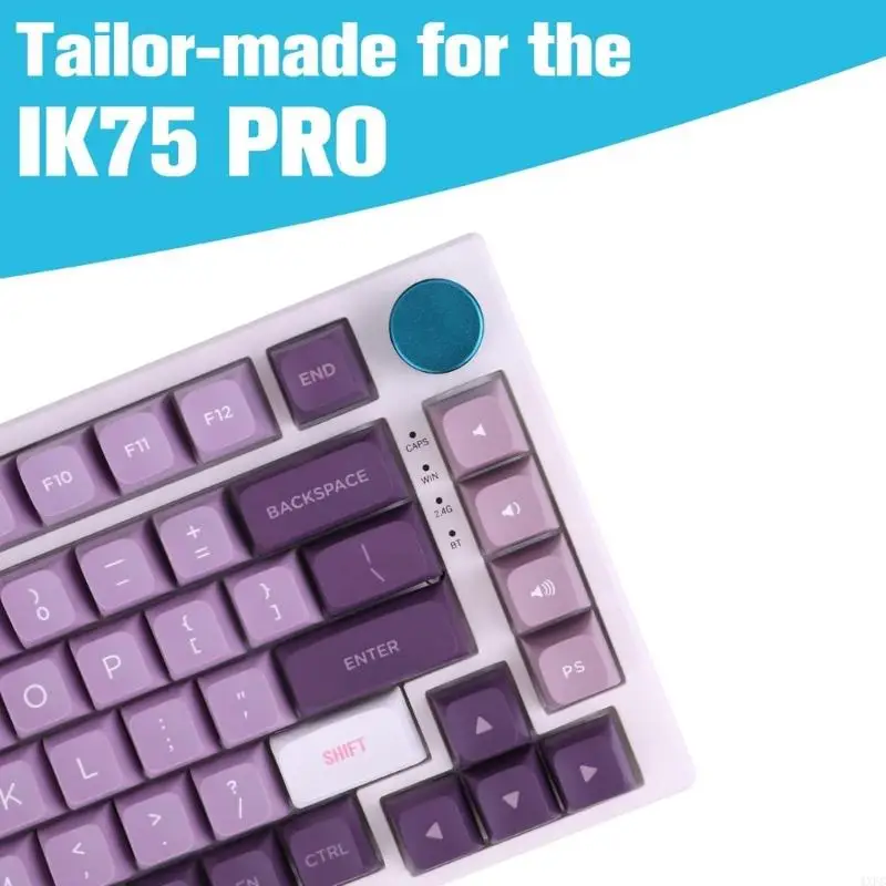 

7Colors Round Metal Knob For F75 IK75 Mechanical Keyboard Accessories Volume Brightness Adjust Parts Key Cap For Gaming Keyboard