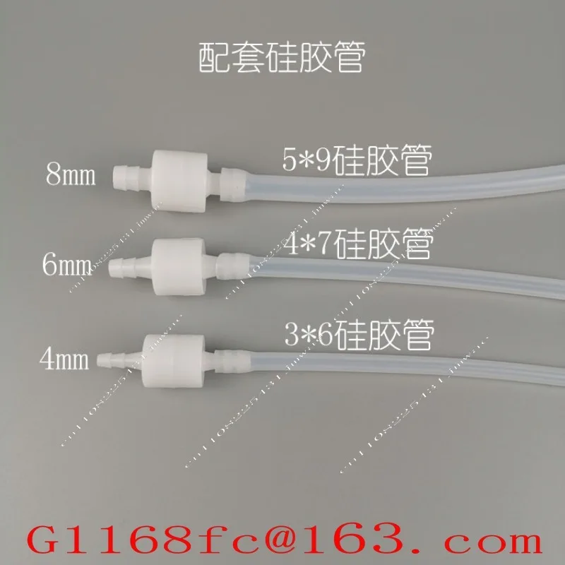 High Quality Plastic One-way Valve, Water Stop Reverse Pressure Resistant Check Valve, 6mm Accessories