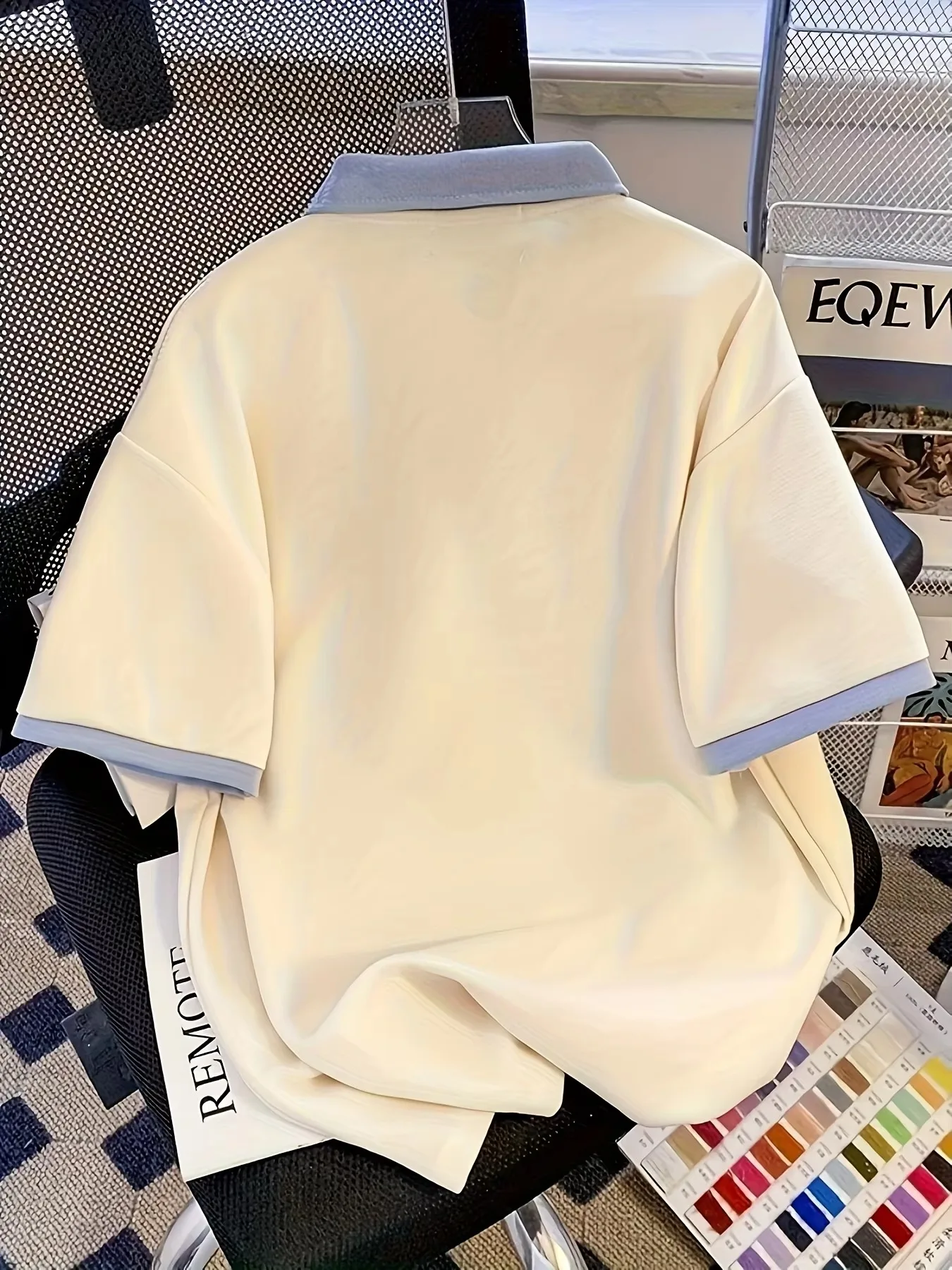 The New Men's POLO Shirt for Summer 2026 Is Breathable Lightweight Casual and Fashionable with Letter Prints