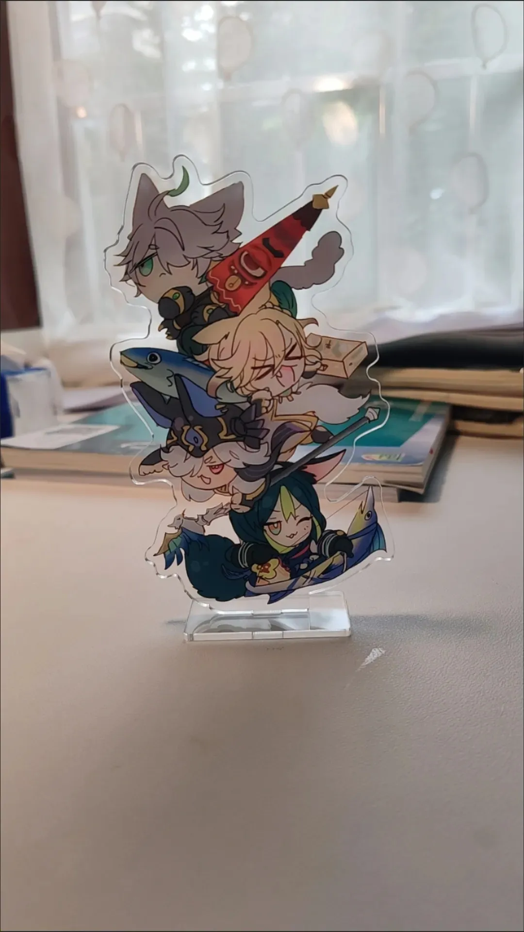 Alhaitham Toy Figures Acrylic Stand Anime Action Figure Ornament Model Accessories Friend Gift Toy Figures Kaveh Tighnari
