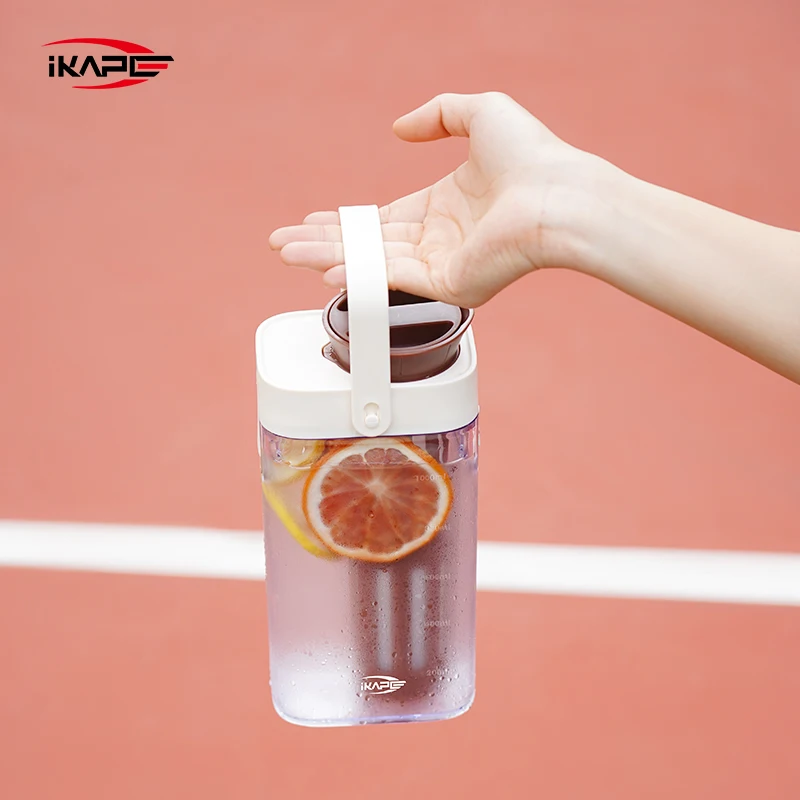 

IKAPE 1L Cold Brew Coffee Maker With Precision Filter,Leak-Proof Seal, Removable Design for Easy Clean,Home&Camping Water Bottle