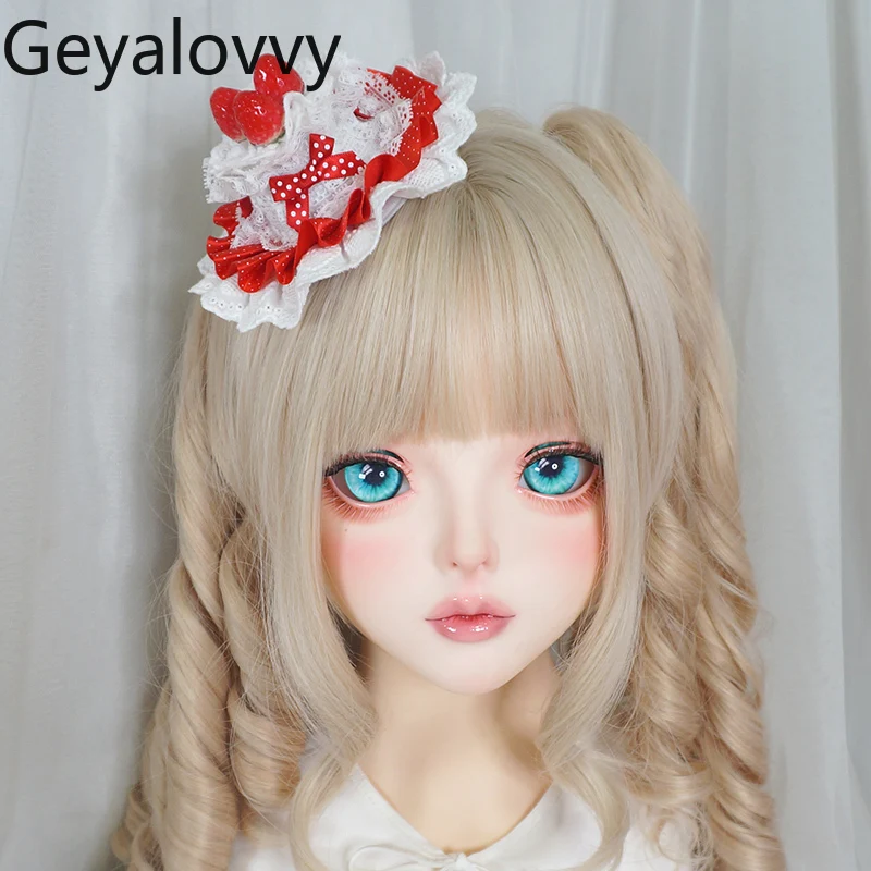 

Оригинальный бантик, клубничный торт, маленькая шляпа, аксессуар для волос Kc, милые милые девушки, универсальный головной убор в стиле Лолиты, заколка для волос принцессы