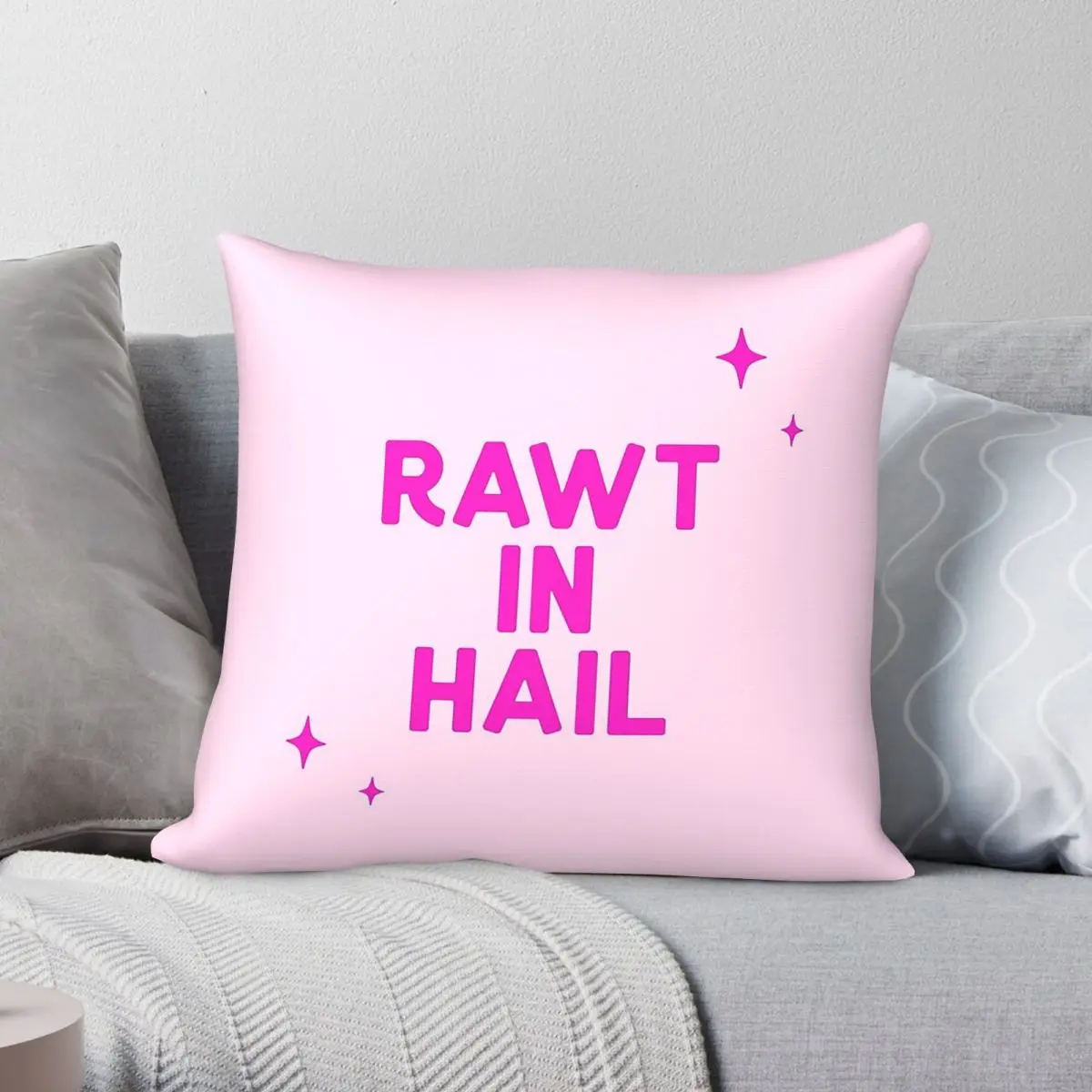 Vanderpump Rules Rawt In Hail Square Pillowcase Polyester Linen Velvet Pattern Decorative Pillow Case Sofa Seater Cushion Cover