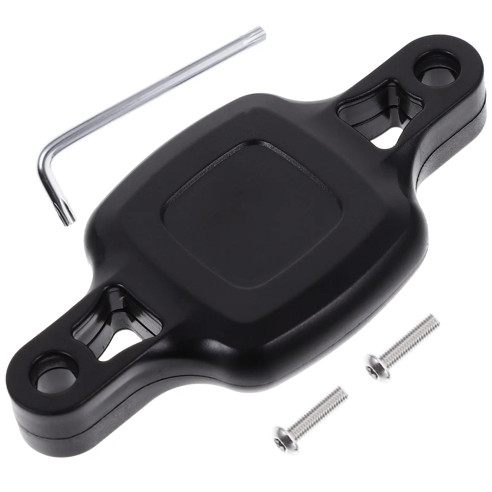 

Bike Tracer Holder Black Bracket Hidden Mount Support Trace Bracelet Suitable Mountain Bikes High Strength ABS Iron Easy