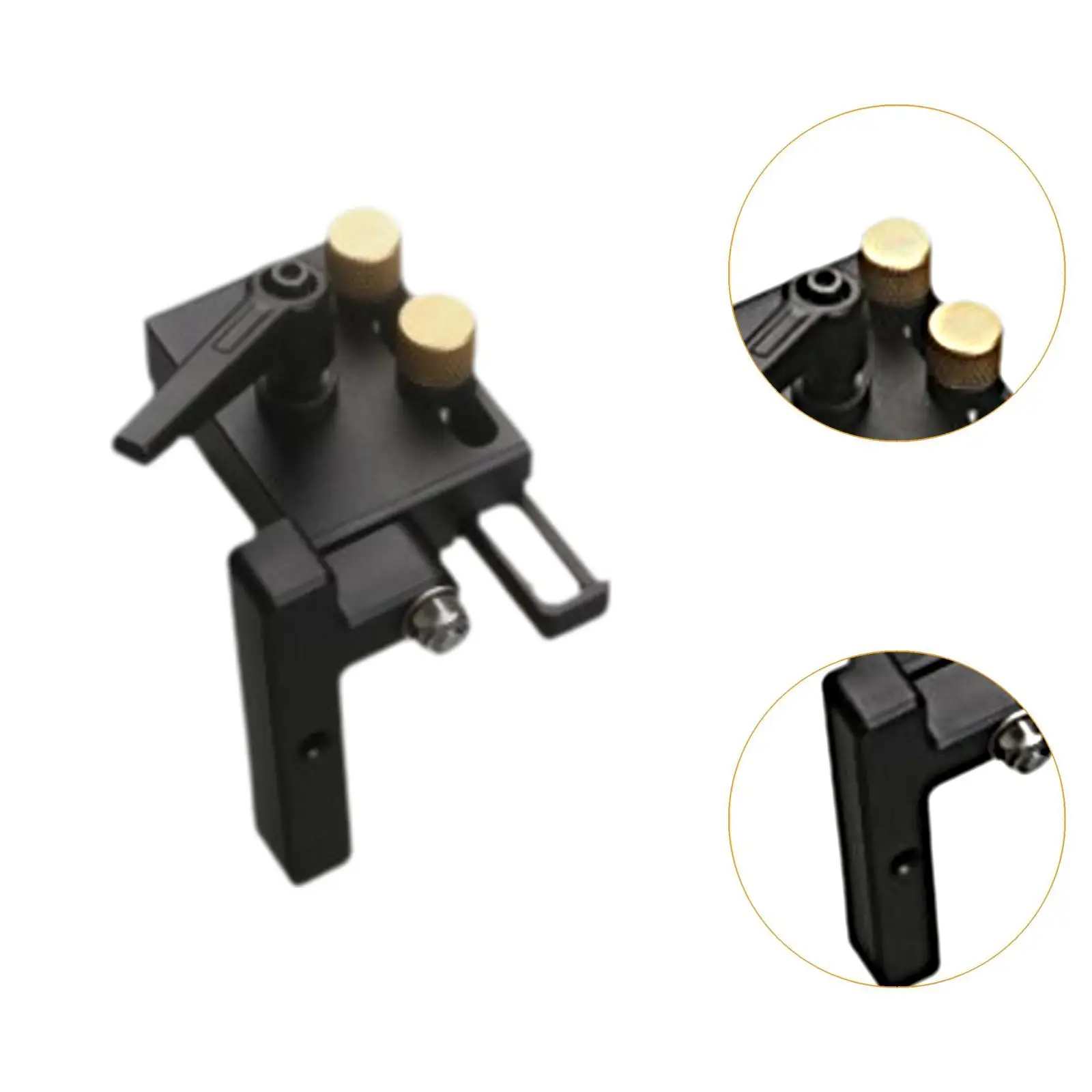 마이터 트랙 스톱, 슈트 전용 리미터, 전문 블랙 마이터 가이드 스토퍼, 슬라이딩 마이터 게이지 장비