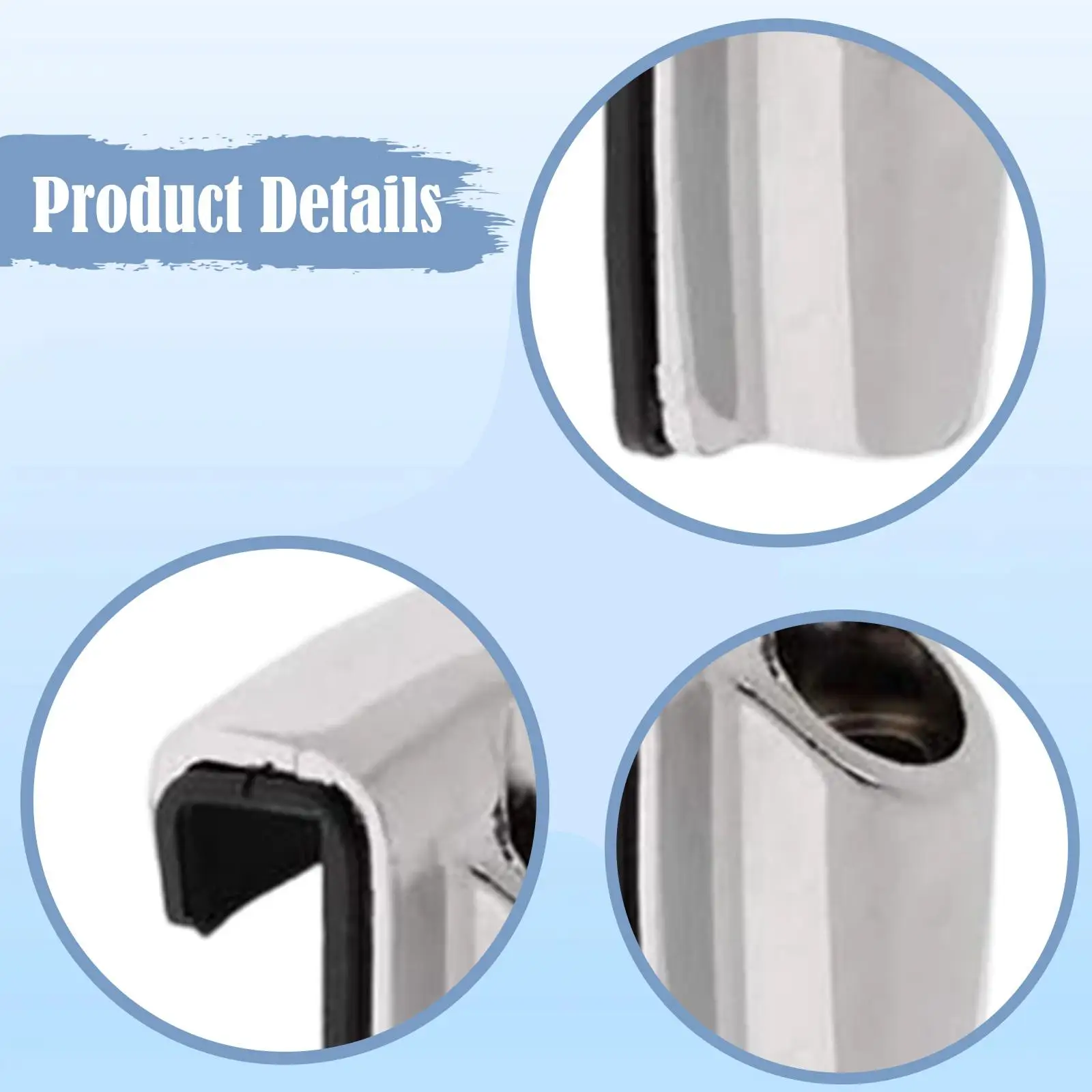 

Metal Bass Drum Claw Hooks with Rubber Protection Drum Hardware for Percussion Instrument Support