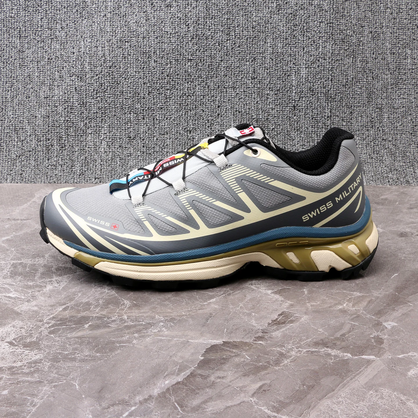 أحذية رياضية وترفيهية للجنسين بنعل مطاطي مريح يمتص الصدمات، أحذية مشي برباط شبكي روكلاند 6-22 صيف 2025 #4