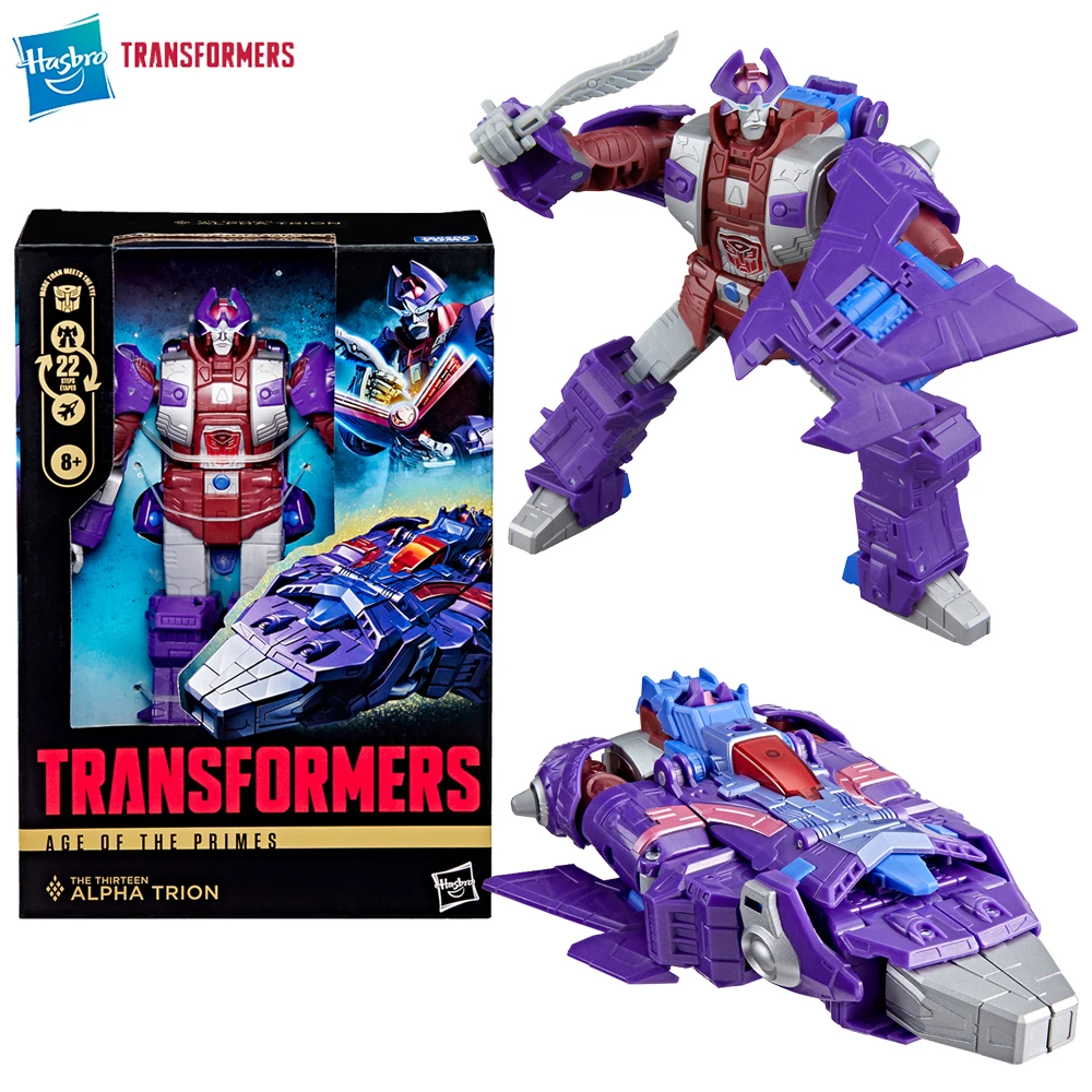 

[В наличии] Hasbro Transformers Age of the Primes The Thirteen Alpha Trion 17,5 см, экшн-модель класса Voyager, фигурка, игрушка, подарки