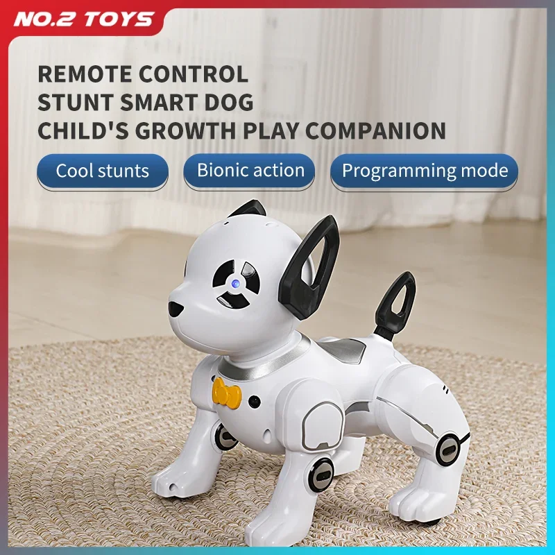 

Интеллектуальное программирование RC трюковый робот собака с музыкальным пультом дистанционного управления домашняя собака электрический умный щенок танцующая собака детские игрушки подарок