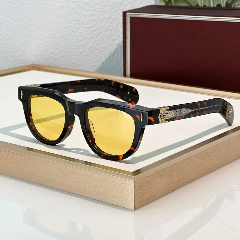

Fashion Sunglasses For Women and Men ALASTFRONTIER IV Style Anti-Ultraviolet Retro Plate Full Frame design Glasses Random Box