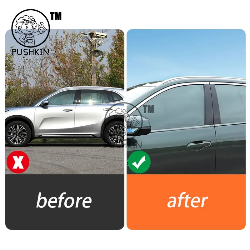 For Geely Galaxy Starship 7 EM-i Geely EX5 EM-i Full Car Sunshade Side Window Front Rear Sunscreen Heat Insulation Sunshield