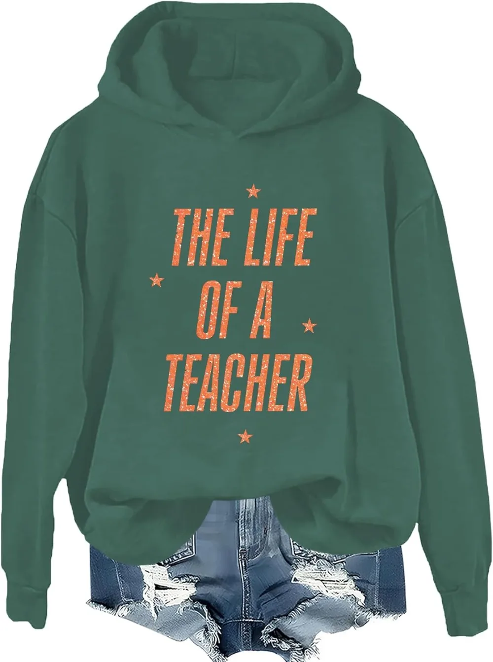 Das Leben eines Lehrers Shirt Lehrerleben Sweatshirt Lehrer Shirts für Frauen Männer Hoodies Frauen