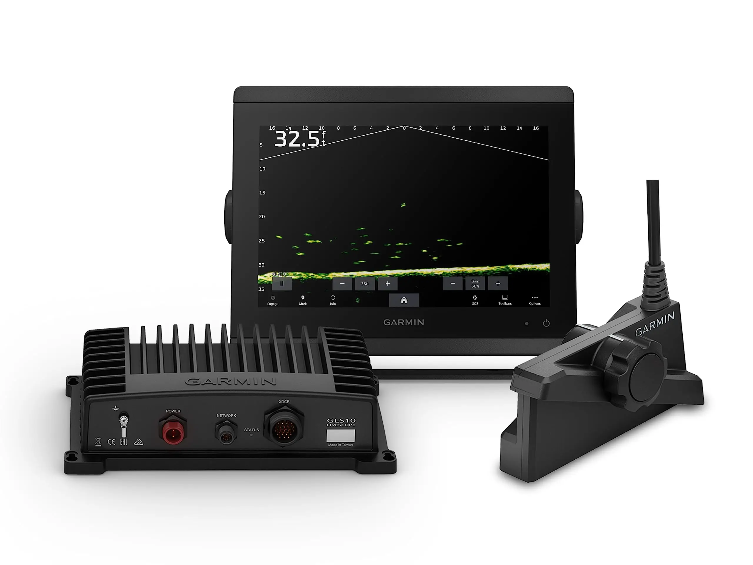 

FAST SHIPPING SALES Ga-rmins Panoptix Livescope Plus With Lvs34 Transducer And Gls 10 Sonar Black Box