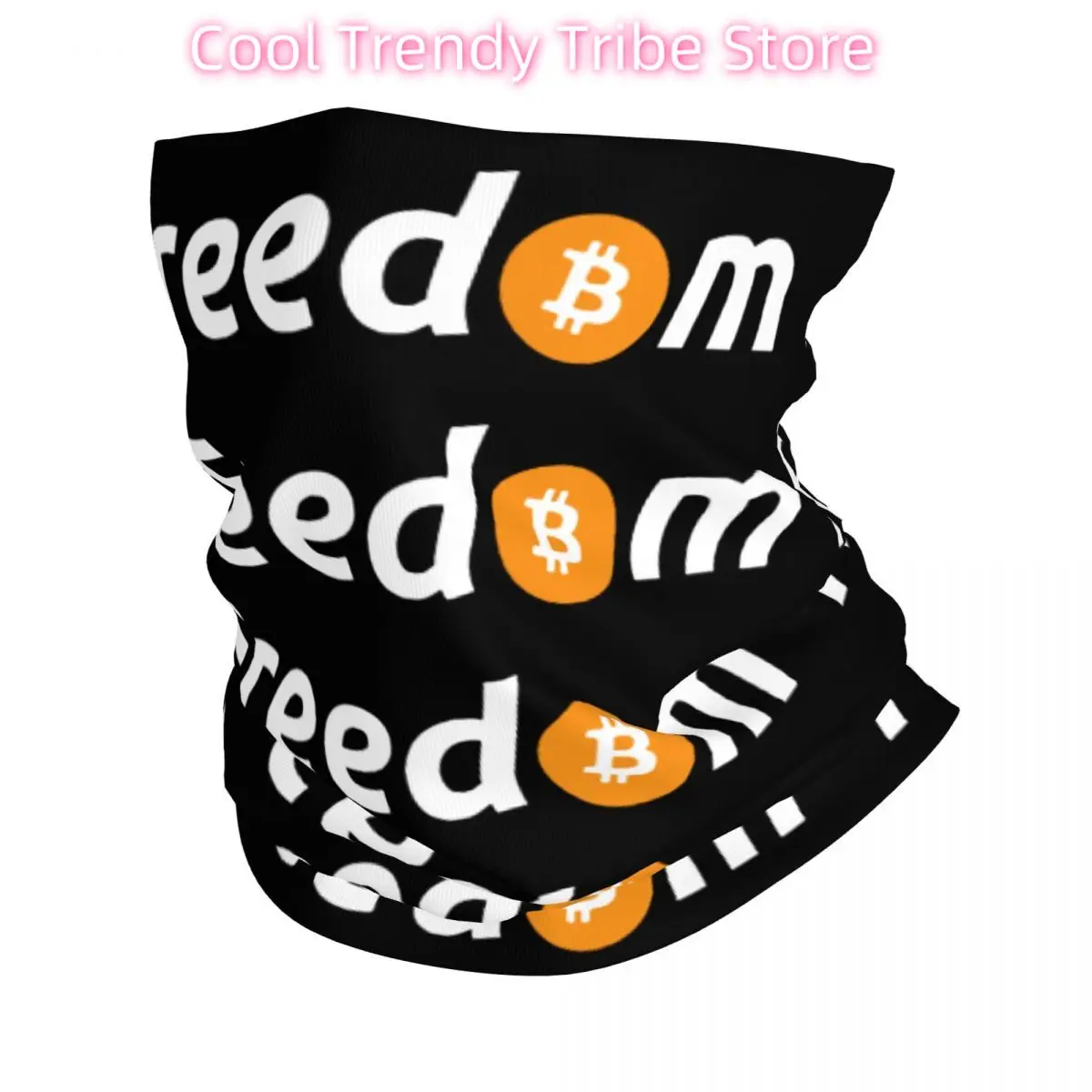 

Бандана Bitcoin Freedom, гетры с принтом криптовалюты, шарф с запахом Ethereum, многофункциональная маска для лица, велосипедная моющаяся для взрослых