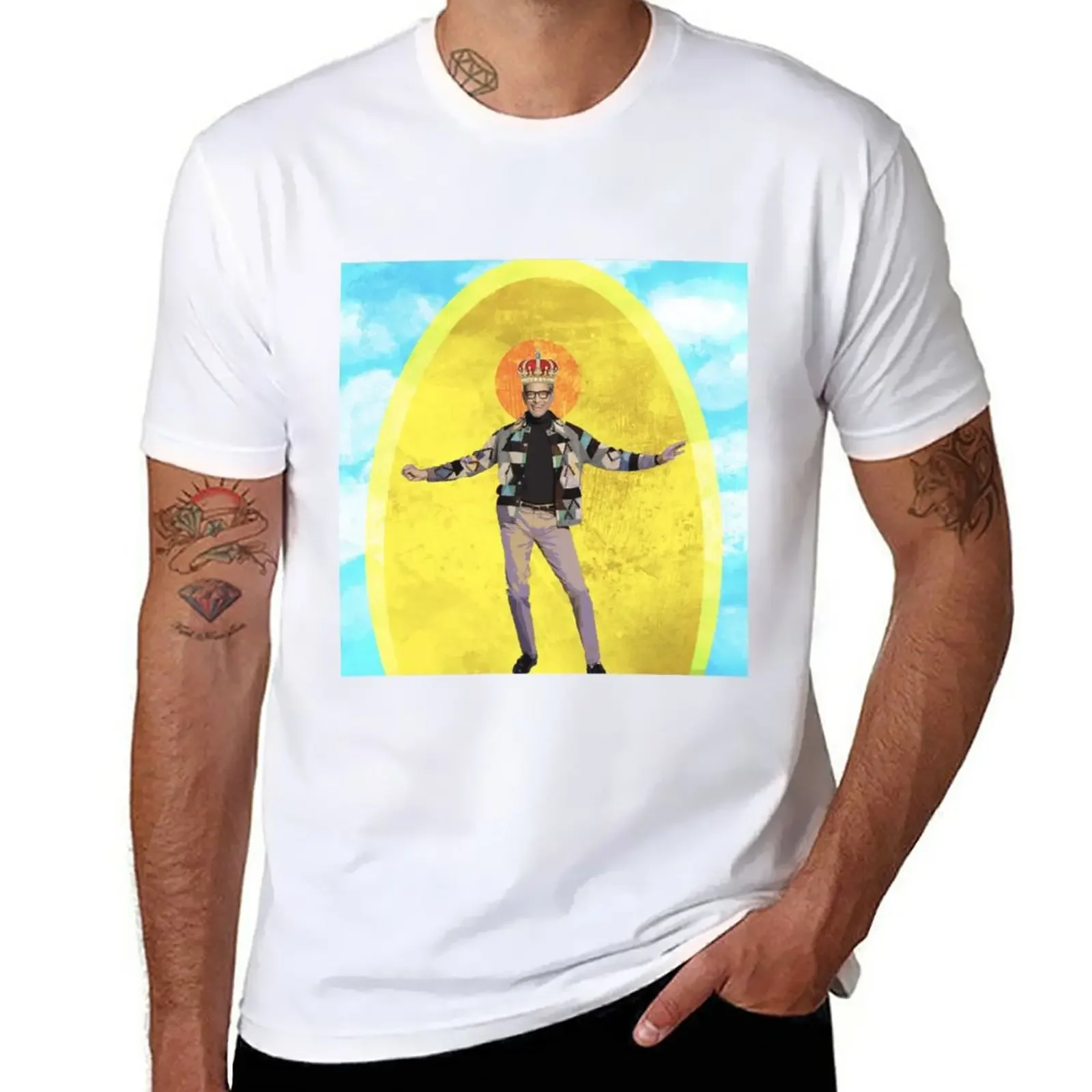 

Holy Jeff Goldblum T-Shirt blanks kawaii clothes korean fashion slim fit t shirts for men