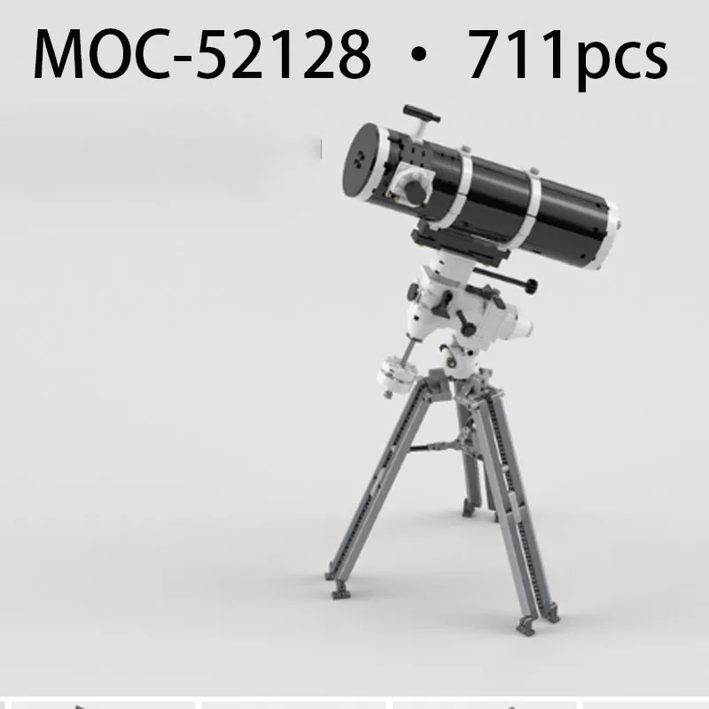 

moc-52128 • 711pcs Scientific Astronomy Telescope Building Blocks for Astronomy Enthusiasts