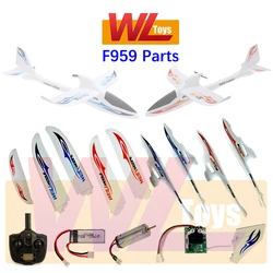 WLtoys F959 F959S RC Airplane Spare Parts Remote Control Motor Body Wing Tail Battery Propeller Receiving Board