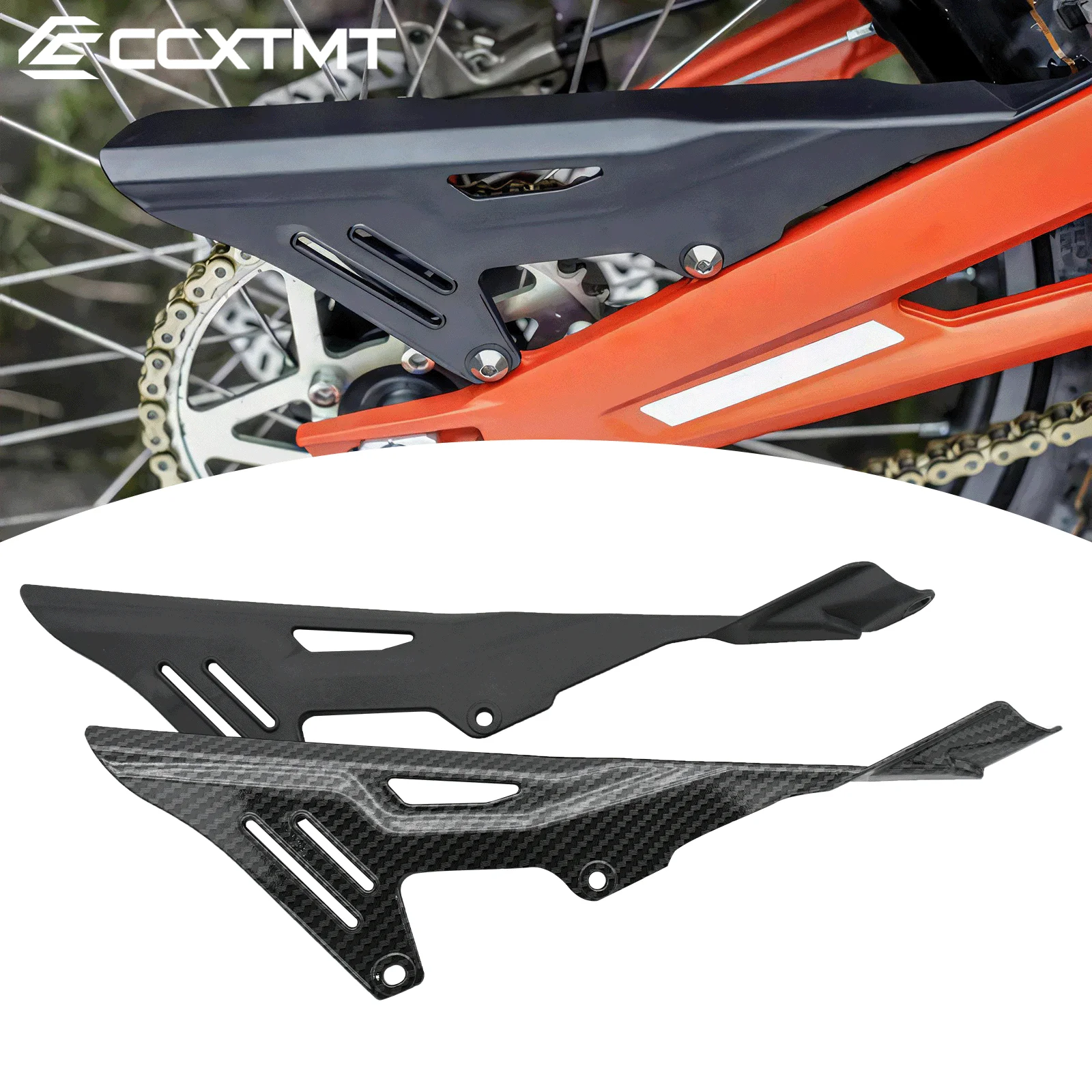 Cubierta de protección de cadena de motocicleta eléctrica, cubierta de piñón adecuada para sur-ron Sur Ron Surron Light Bee S & Light Bee X Parts