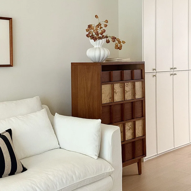 Wood Craft Living Room Cabinets Corner Luxury Storage Display Living Room Cabinets Decor Organizer Cajonera Trendy Furniture