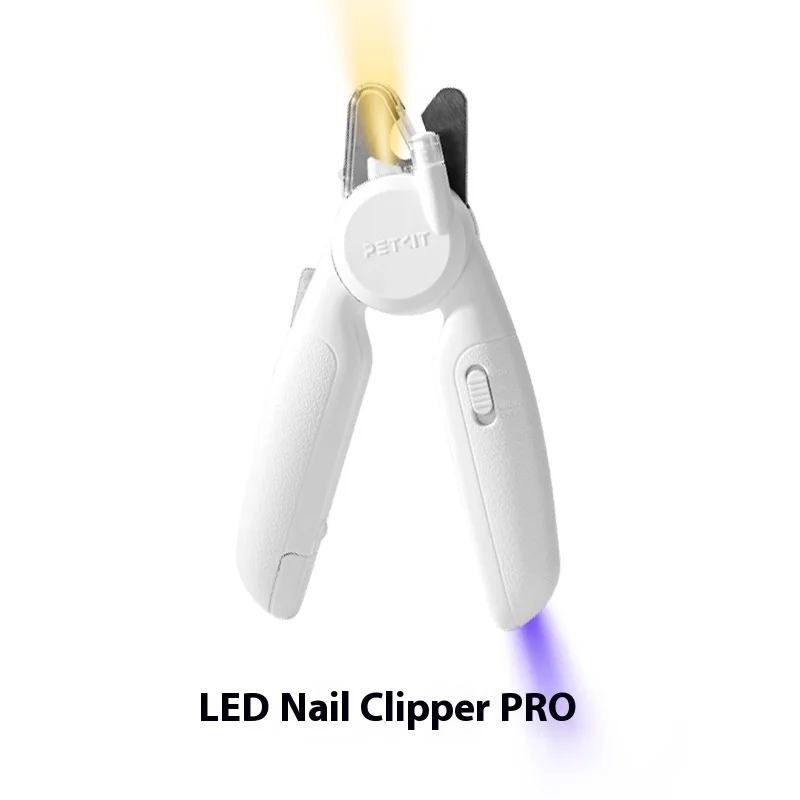 LED Pet Nail Clipper with Nail File – Safe & Easy Grooming Tool for Cats & Dogs – Paws Trimmer with Light for Precise Cutting