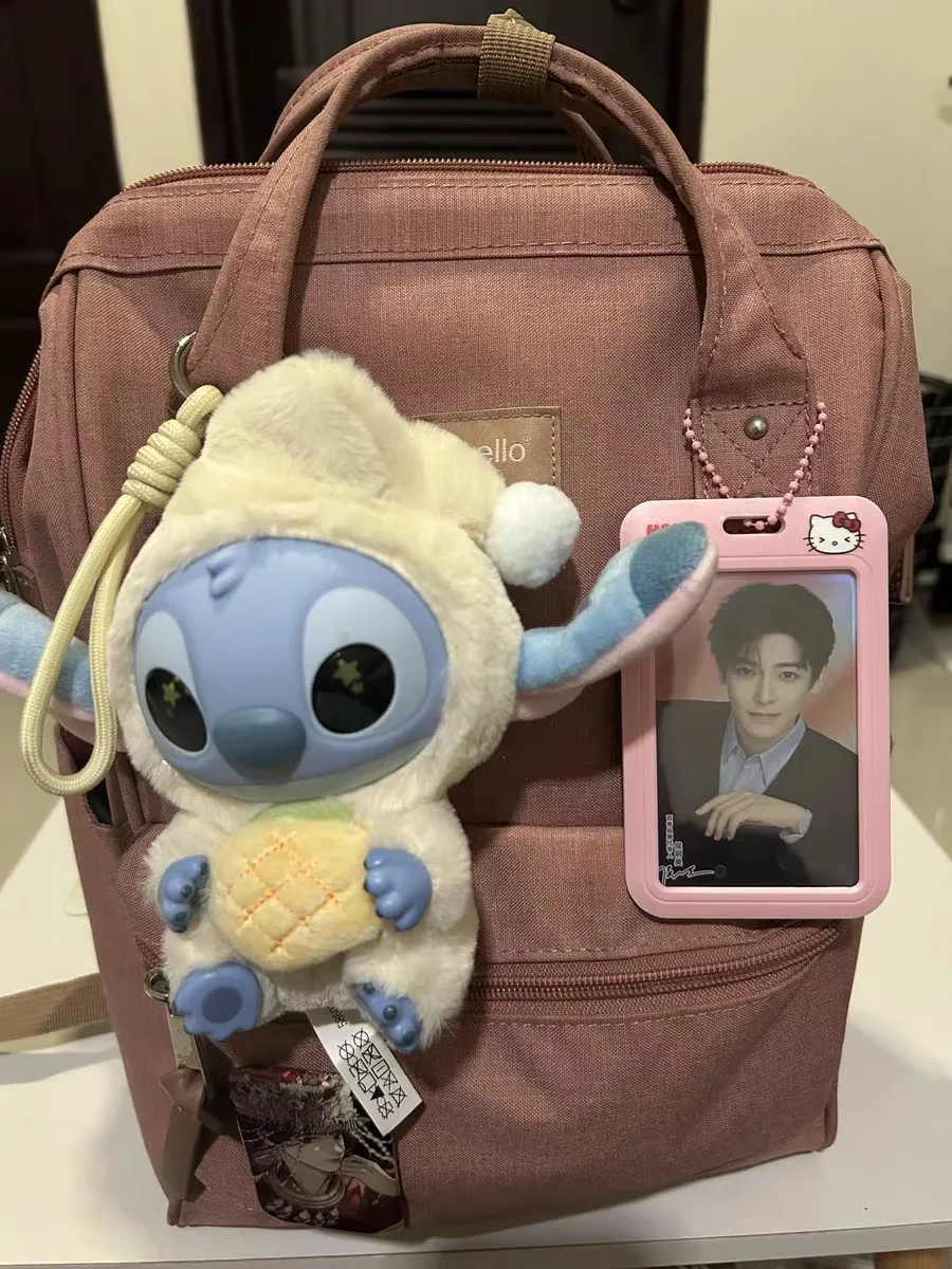 

HOT MINISO Disney Stitch "Must Eat Even When Tired" Series Blind Box Vinyl Plush Figurine Stitch Doll Mystery Box Gift Toy