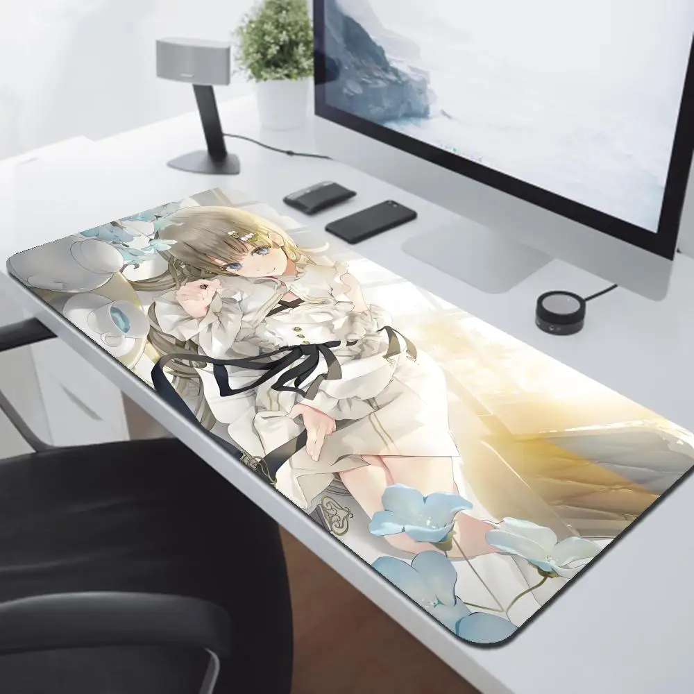 VSPO Mouse Pad VTuber Virtual YouTuber Large Mousepad Vtb Computer Keyboard XXL Padding Anime Pc Gaming Accessories Desk Mat
