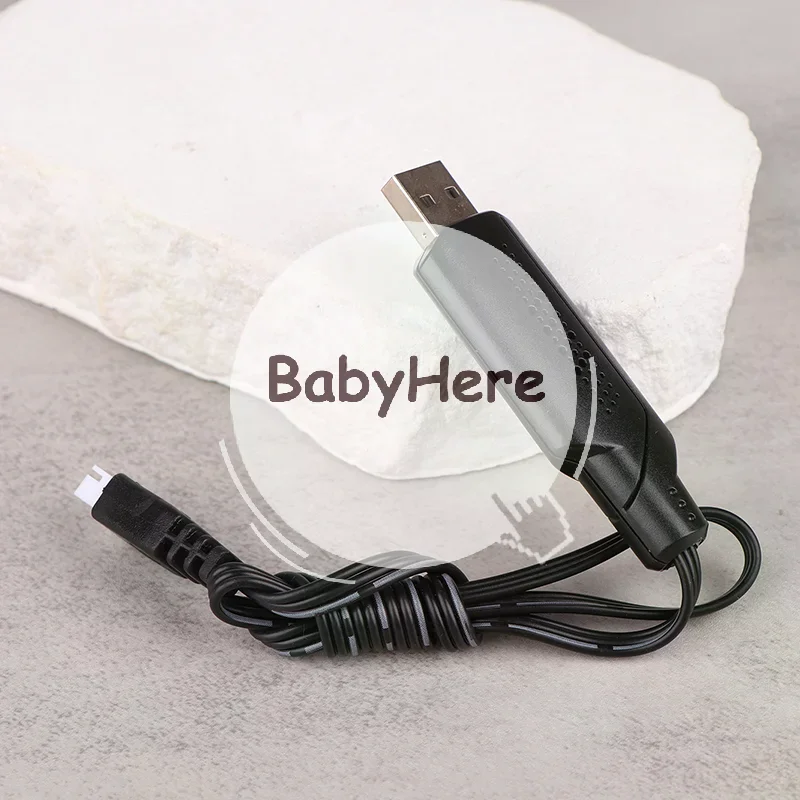 2S 7.4V 1A USB Charger For 7.4V 2S Lipo Batteries With XH-3P Connectors RC Cars Drones Boats 7.4V Batteries USB Charging Cable