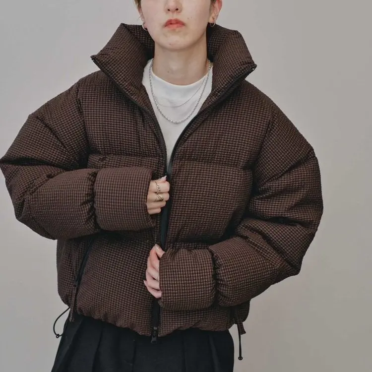 دافئ ريترو عادية ort عالية الياقة الصغيرة مربع معرف تصميم أسفل Jaet TODAYFUL العلامة التجارية Thiened طويلة Sve سستة إغلاق #5