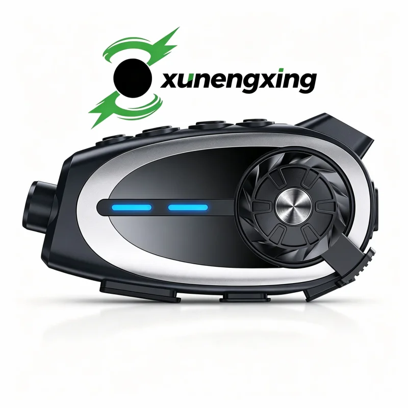 Motorcycle Helmet Bluetooth Headset DVR Dash Cam Waterproof Cross-brand Intercom Music Sharing Mix Audio Moto Helmet Headphone