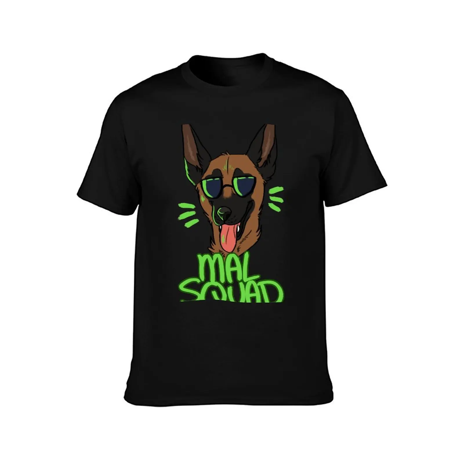 MAL SQUAD (dark red) T-Shirt Casual Everyday Wear T-Shirt