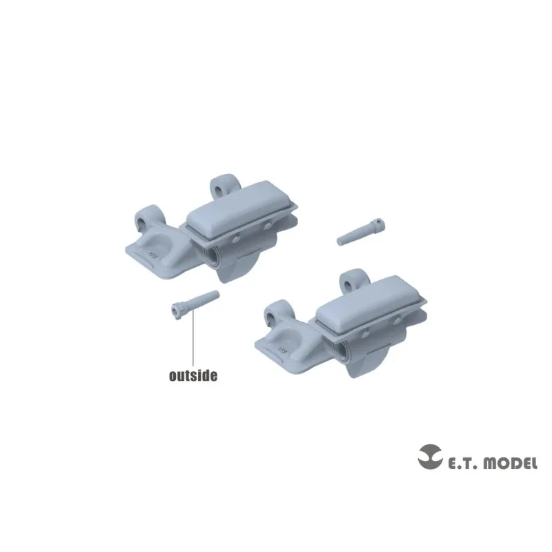 3D print 1/35 German Sd.kfz.251/Sd.kfz.11 Sprockets & Track Links (Early Type) Model Accessories Resin Parts Assembly Hobby DIY - view 3