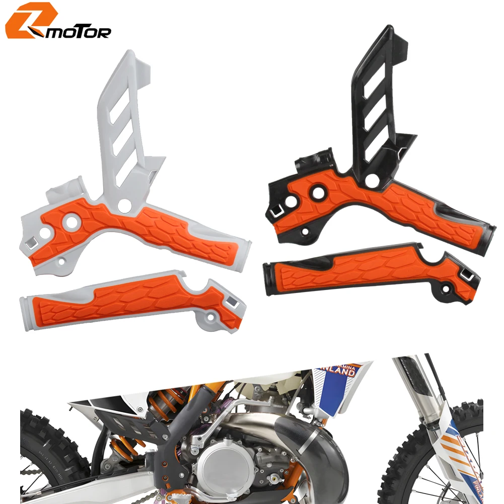 Motorrad-Rahmenschutz-Set für KTM 125–500 SX125/150 SX-F XC-F 2011–15 XC-W XCF-W EXC EXC-F Six Days 2012–16