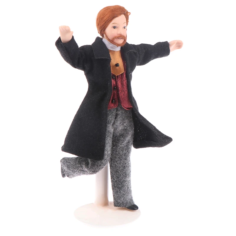 1pc 1/12 Dollhouse miniatura bambola di porcellana modello persone bella gioventù ragazzo ragazza Decor casa delle bambole giocattolo