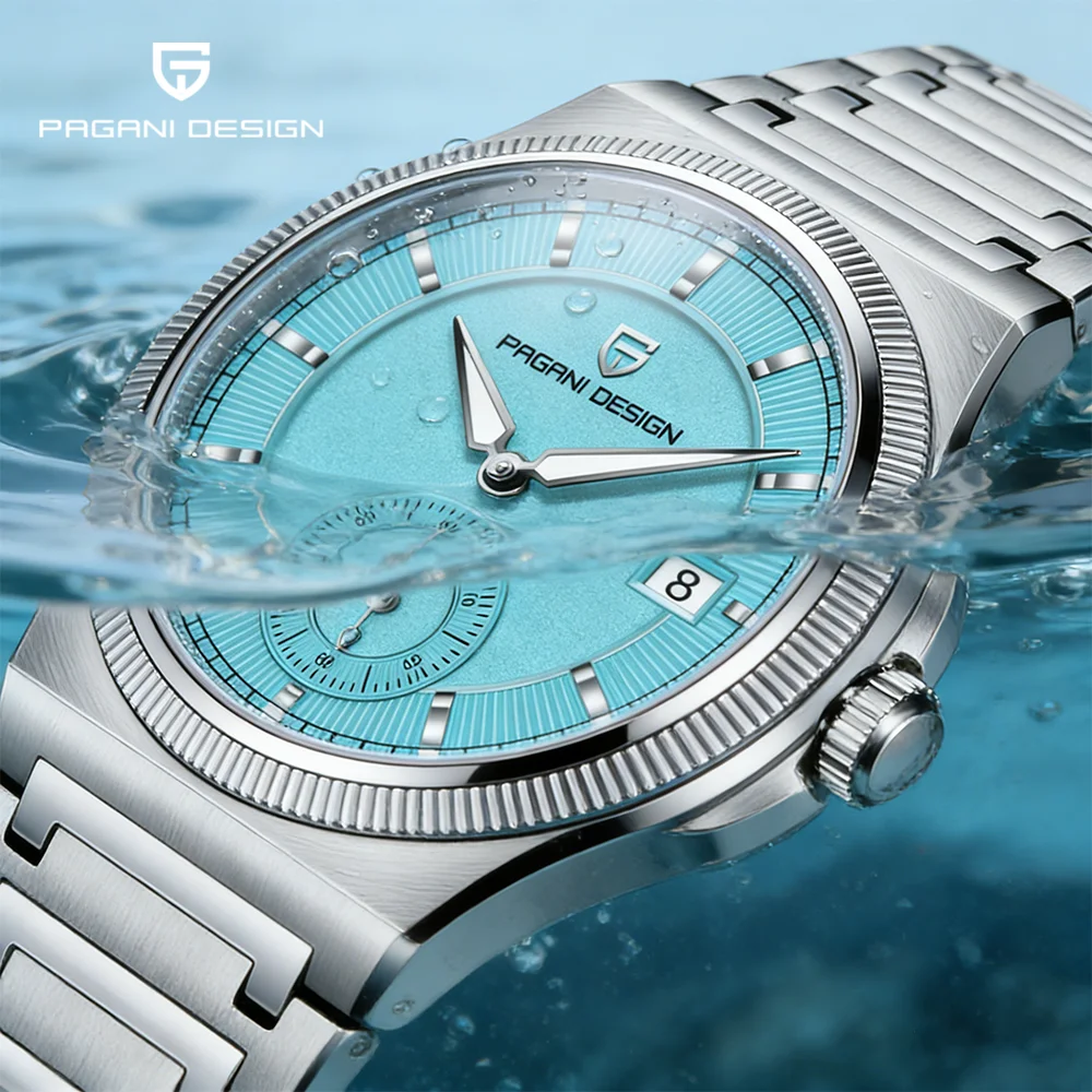 New PAGANI DESIGN Luxury Top Brand Men's Mechanical Watch Sapphire Glass AR Coating Automatic Watch 100M Waterproof Men's Watch