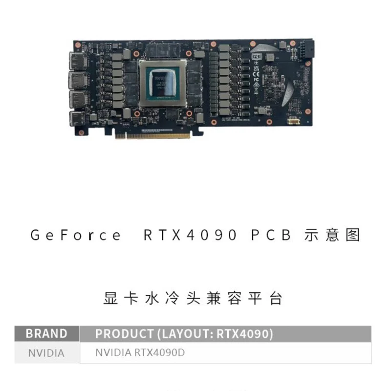 

Водяной блок Bykski GPU для NVIDIA RTX 4090D, водяной охладитель видеокарты, металлический радиатор водяного охлаждения ПК