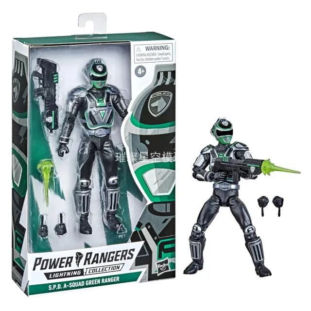 

Hasbro Power Rangers S.P.D. Team Can Make An Evil Pink Green Warrior Yellow Red Warrior Boy's Birthday Gift