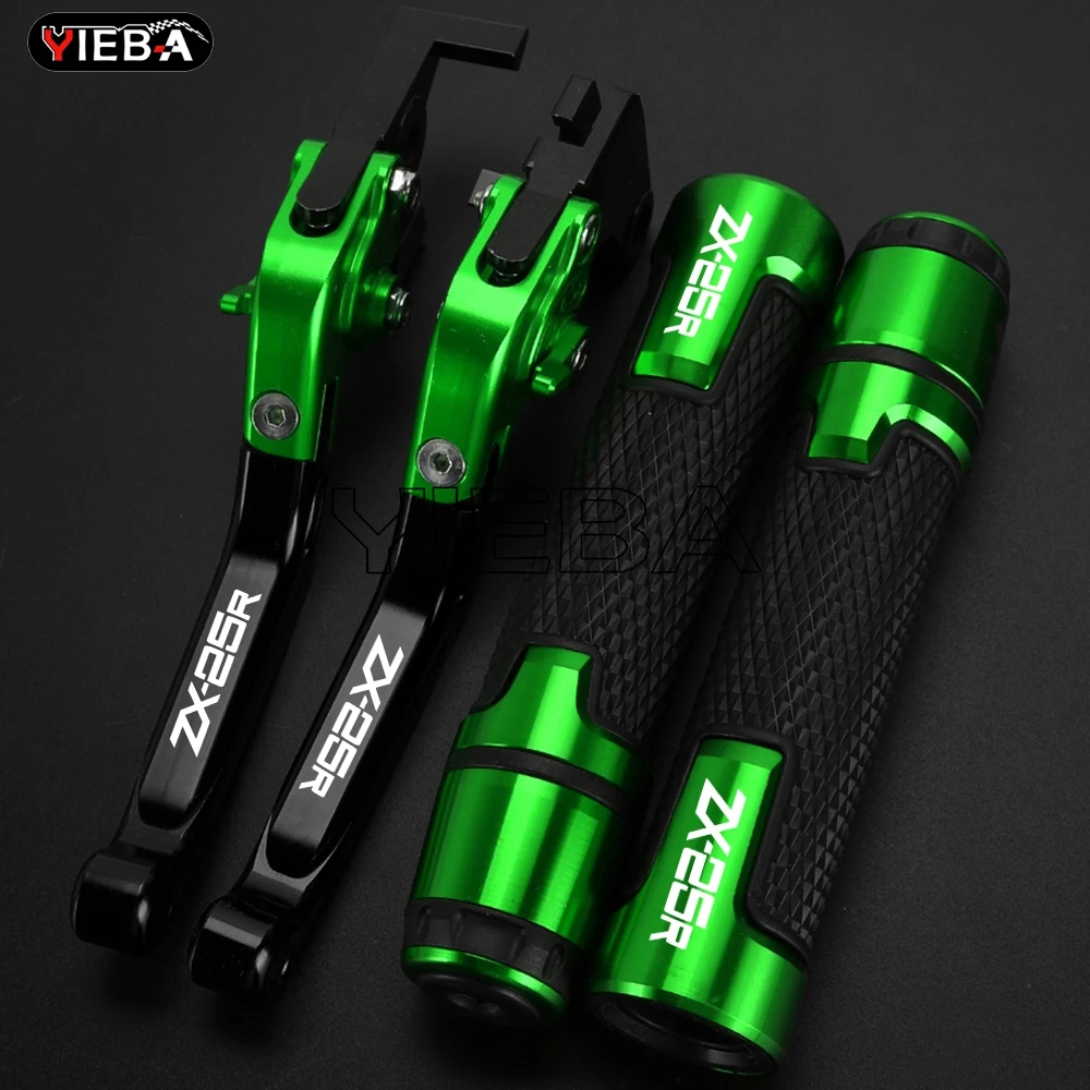 

Motorcycle Adjustable Foldable Brake Clutch Levers FOR Kawasaki ZX 25 R ZX-25R 2020-2021 2022 ZX25R Handle Handlebar Grips Ends
