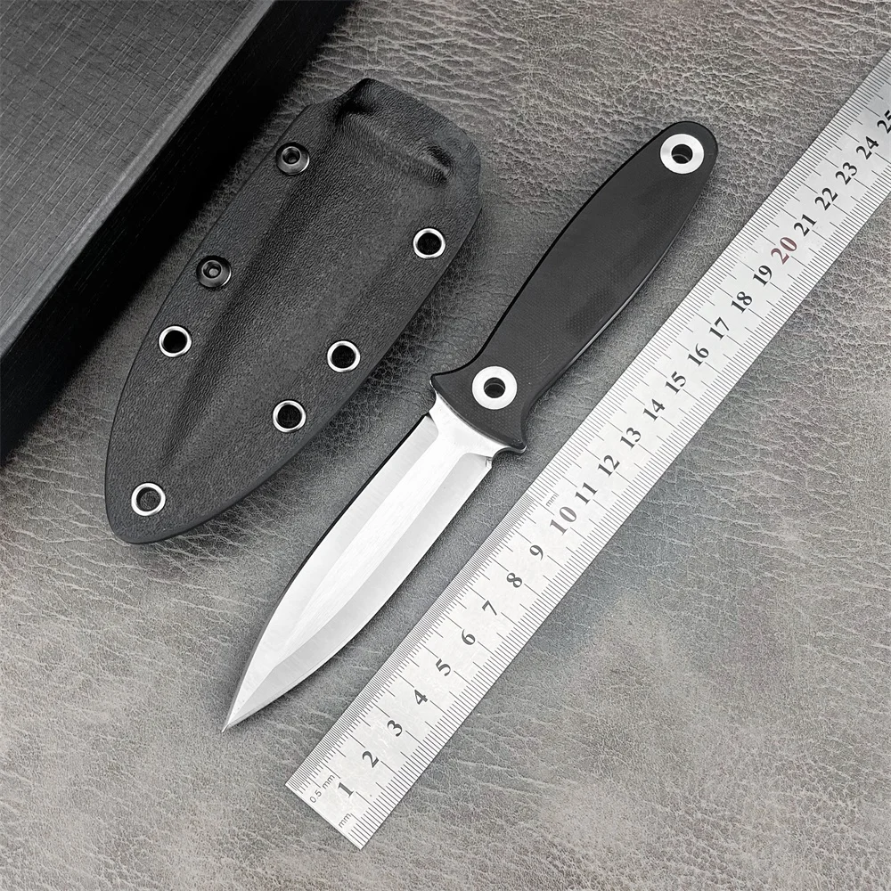 

New FB47GP Straight Knife D2 Blade G10 Handle Outdoor Self-defense Hiking Hunting Pocket Camping EDC Knife