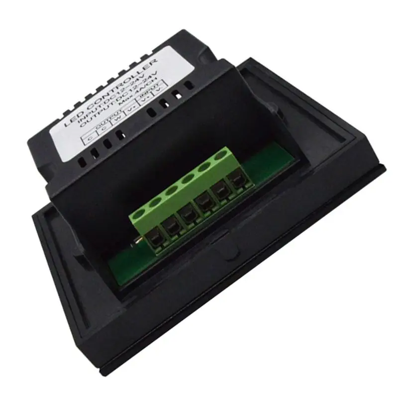 For LED Dual Color Temperature Light Strip Controller 86 Panel Touch Screen Dimmer DC12-24V-AT64