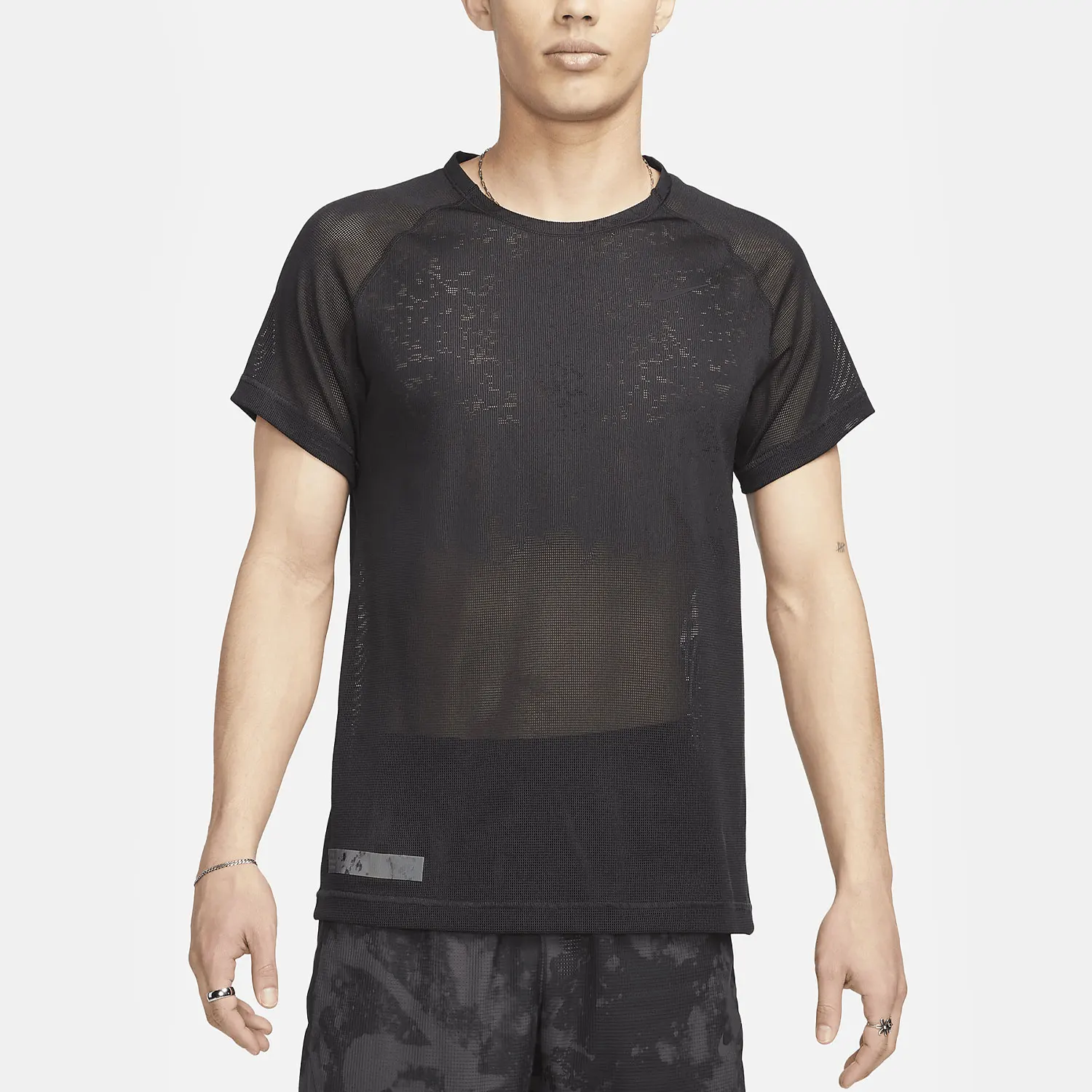 

Nike genuine Summer New Men's Sports Breathable Fitness Running Short-Sleeve DX0854-010